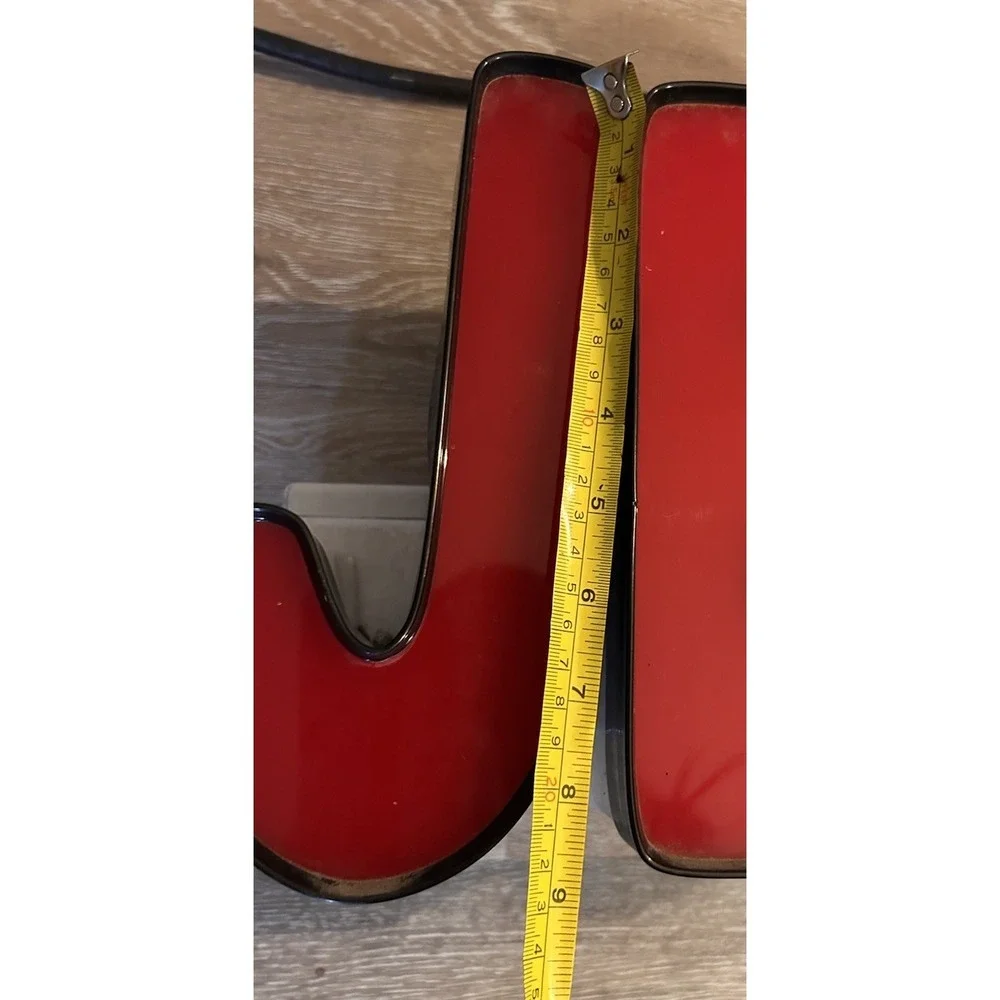 LED Neon Light Sign spelling out 